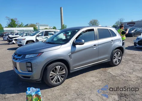 2020 Mitsubishi Outlander Sport 2.0 Se Awc из США, поврежденный, VIN JA4AR3AU6LU023903